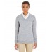 Harriton Ladies Pilbloc V-Neck Sweater