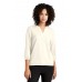 Mercer+Mettle Womens Stretch Crepe ¾ Sleeve Blouse