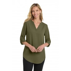 Port Authority® Women's 3/4-Sleeve Tunic Blouse Port Authority® Women's 3/4-Sleeve Tunic Blouse