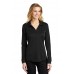 PA Ladies Silk Touch Performance L/S Polo