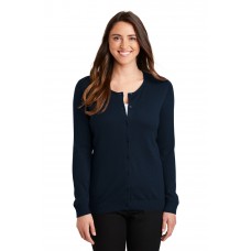 PA Women’s Easy Care Crewneck Cardigan Sweater